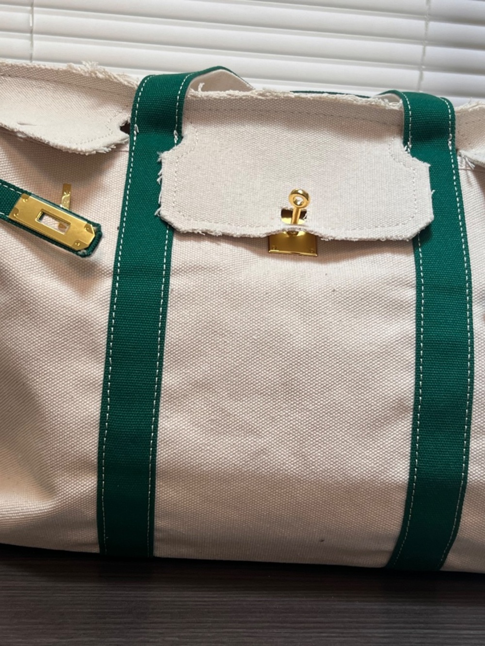 Boatkin Tote bag in Green - Picture 9 of 9